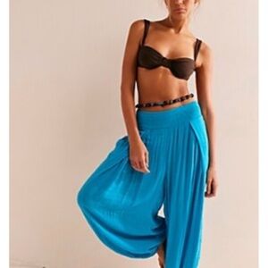Free People Blue Women's Harem Pants